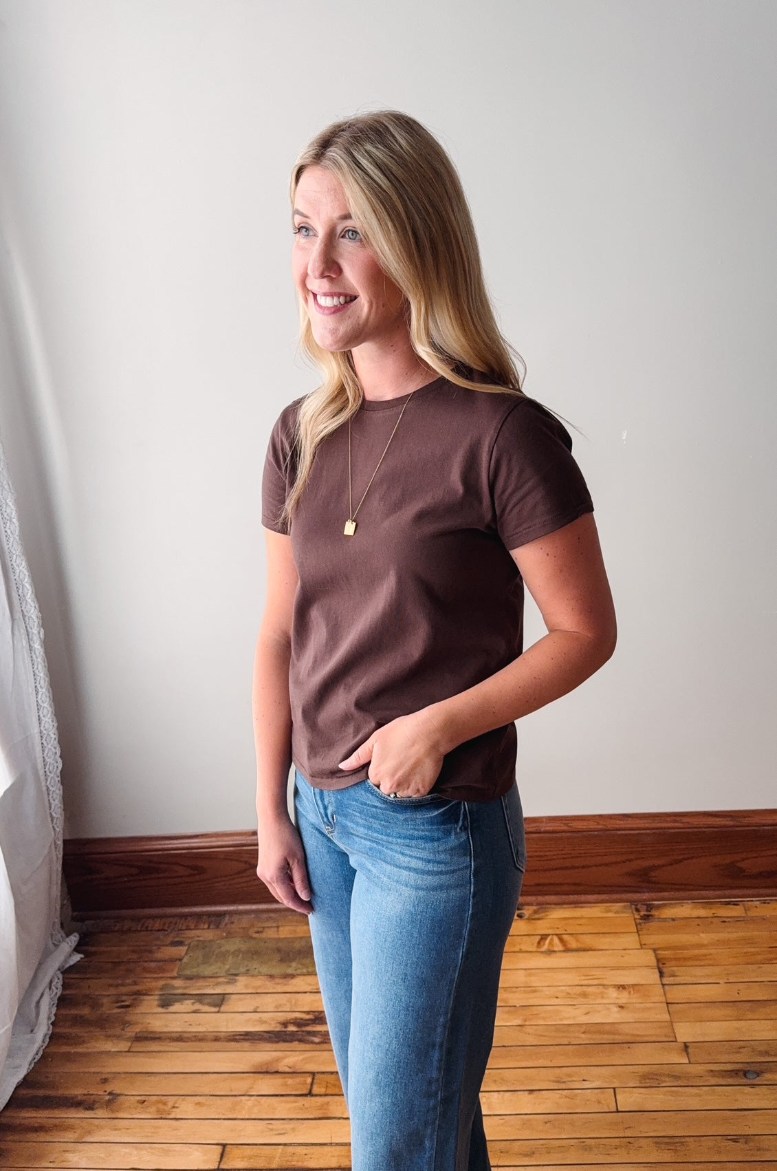 Asher Tee - Coffee Bean