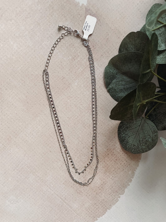 Silver Tess Necklace