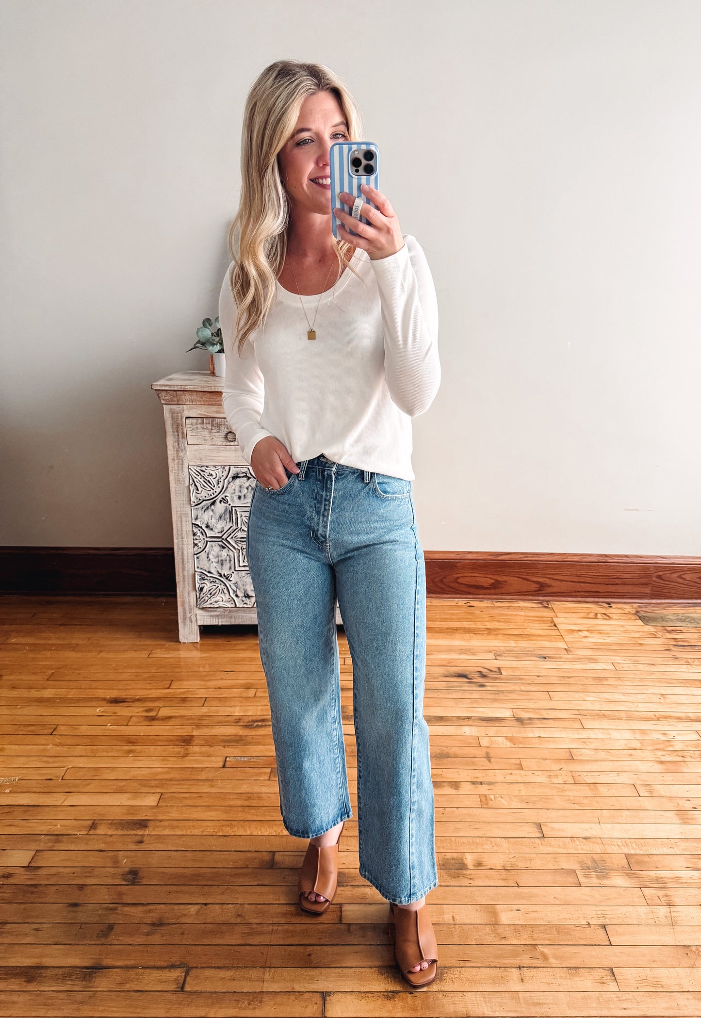 Lauren White Long Sleeve