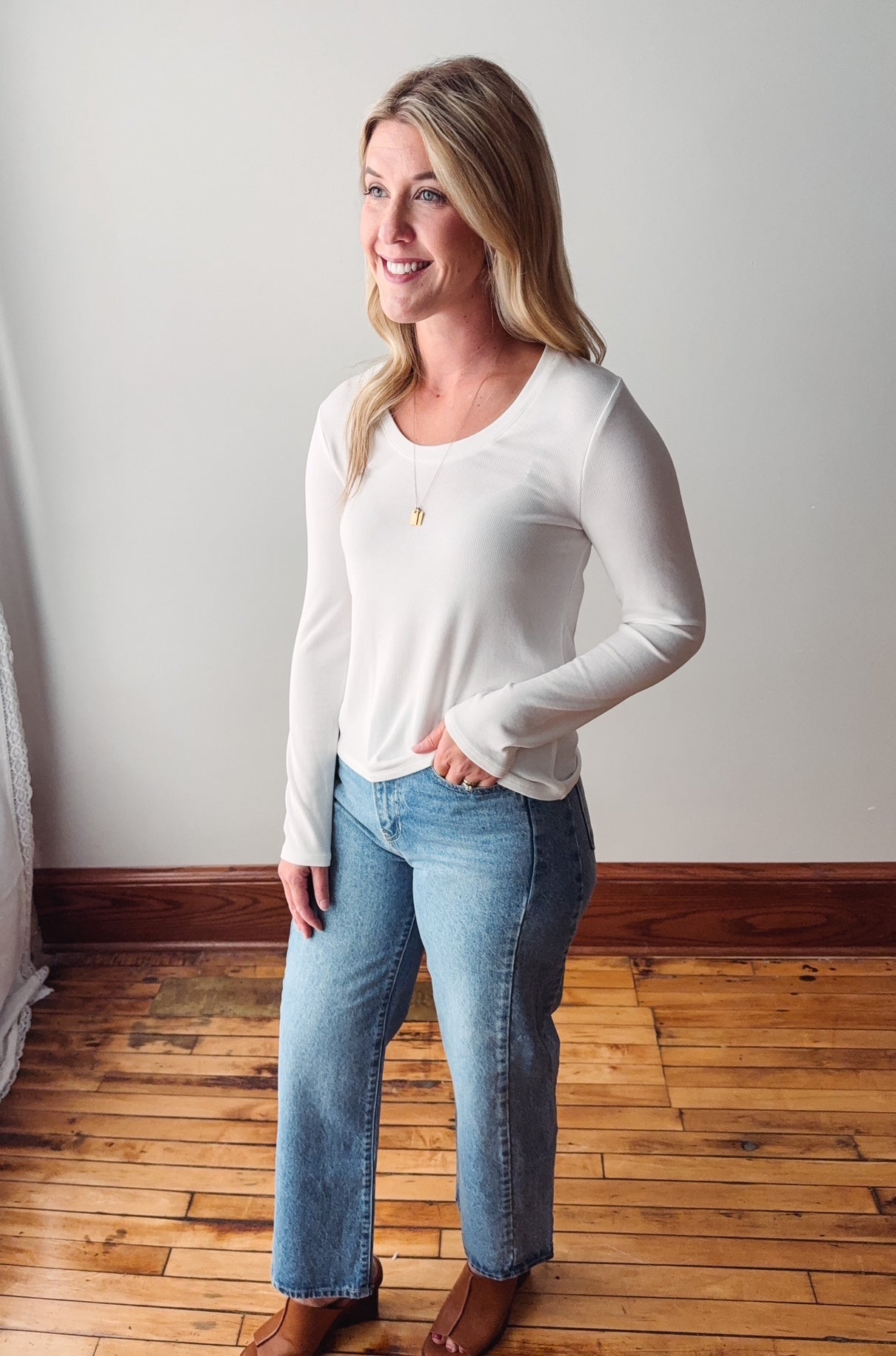 Lauren White Long Sleeve
