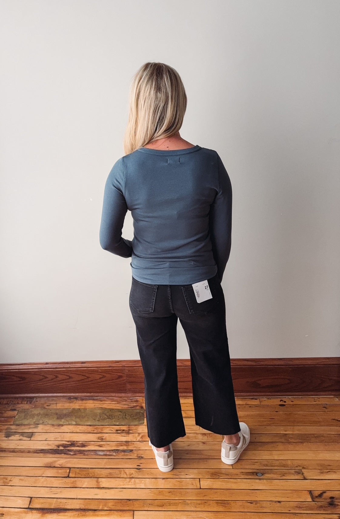 Jessica Dark Spruce Long Sleeve