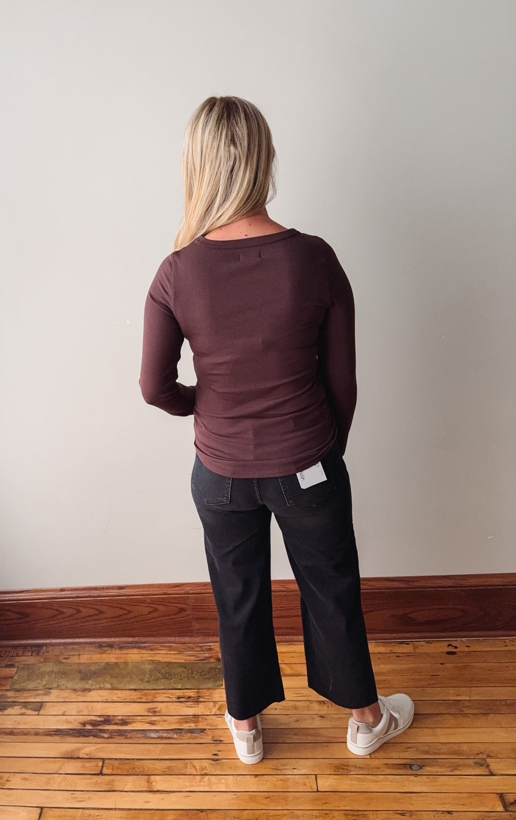 Jessica Coffee Bean Long Sleeve