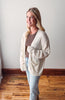 Kenzie Cream Pocket Cardigan