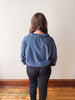 Sadie Half Zip Sweatshirt - Dusty Navy