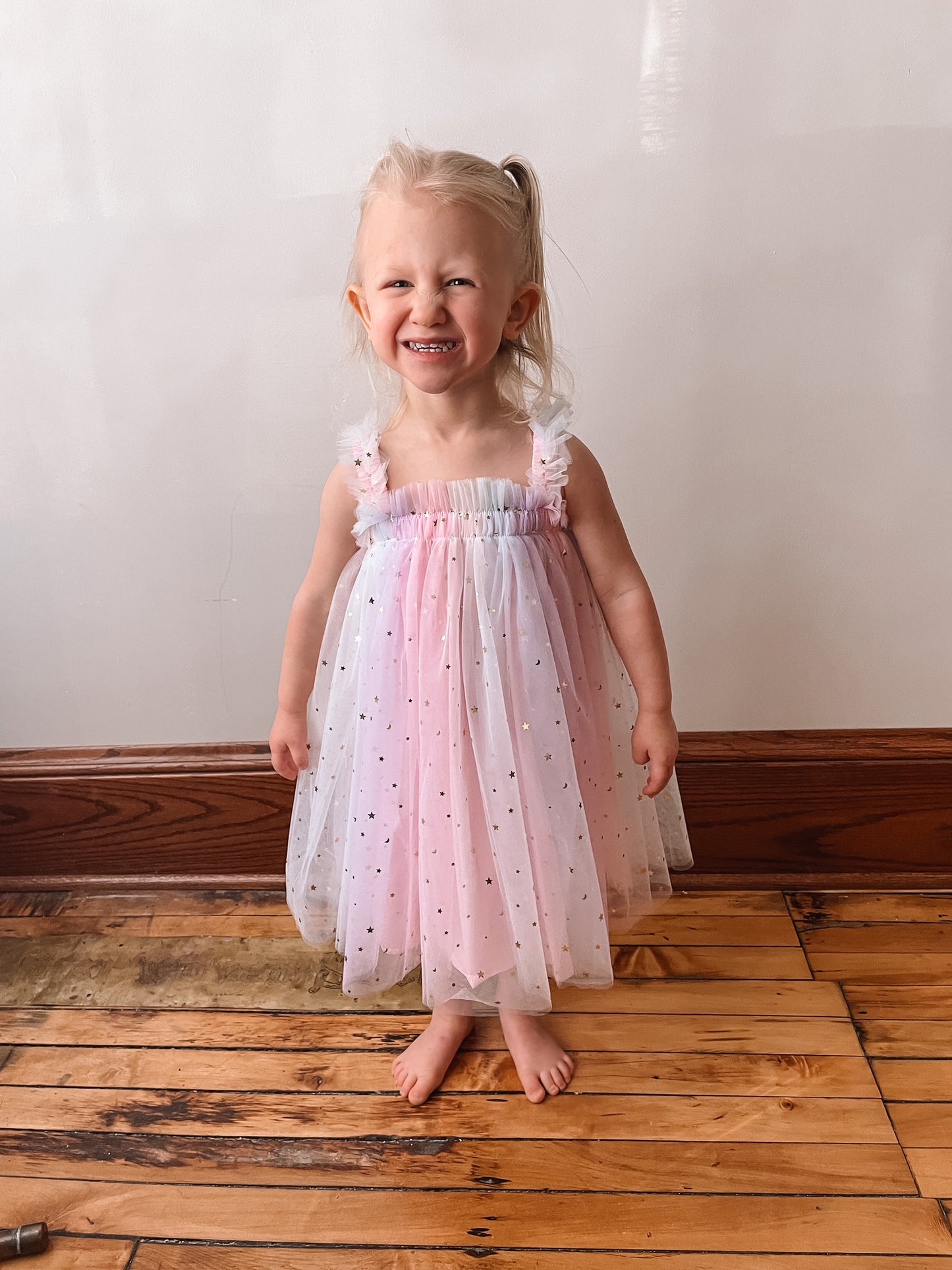 Pink Sparkle Tulle Dress