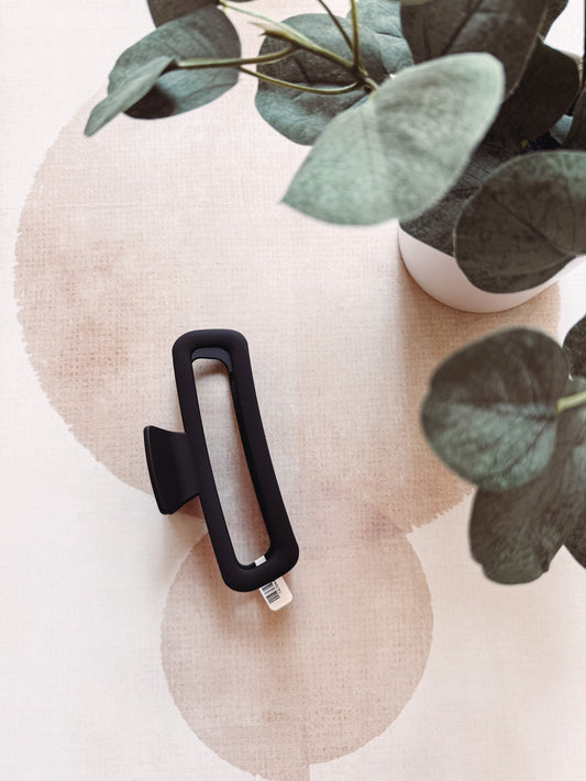 Jumbo Black Hair Clip