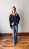 Kendall Navy Horse Cardigan