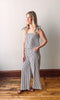 Lapis Striped Wide Leg Pants