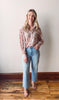 Layla Pink Floral Button Up