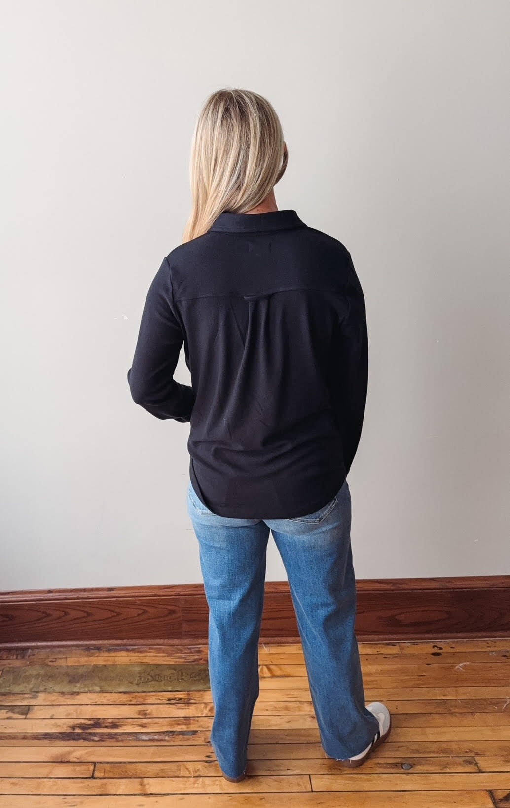 Luma Black Shacket