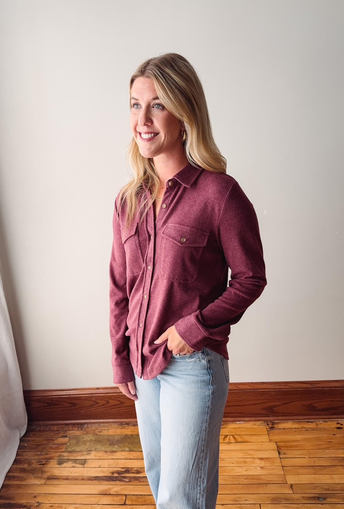 Luma Ruby Shacket