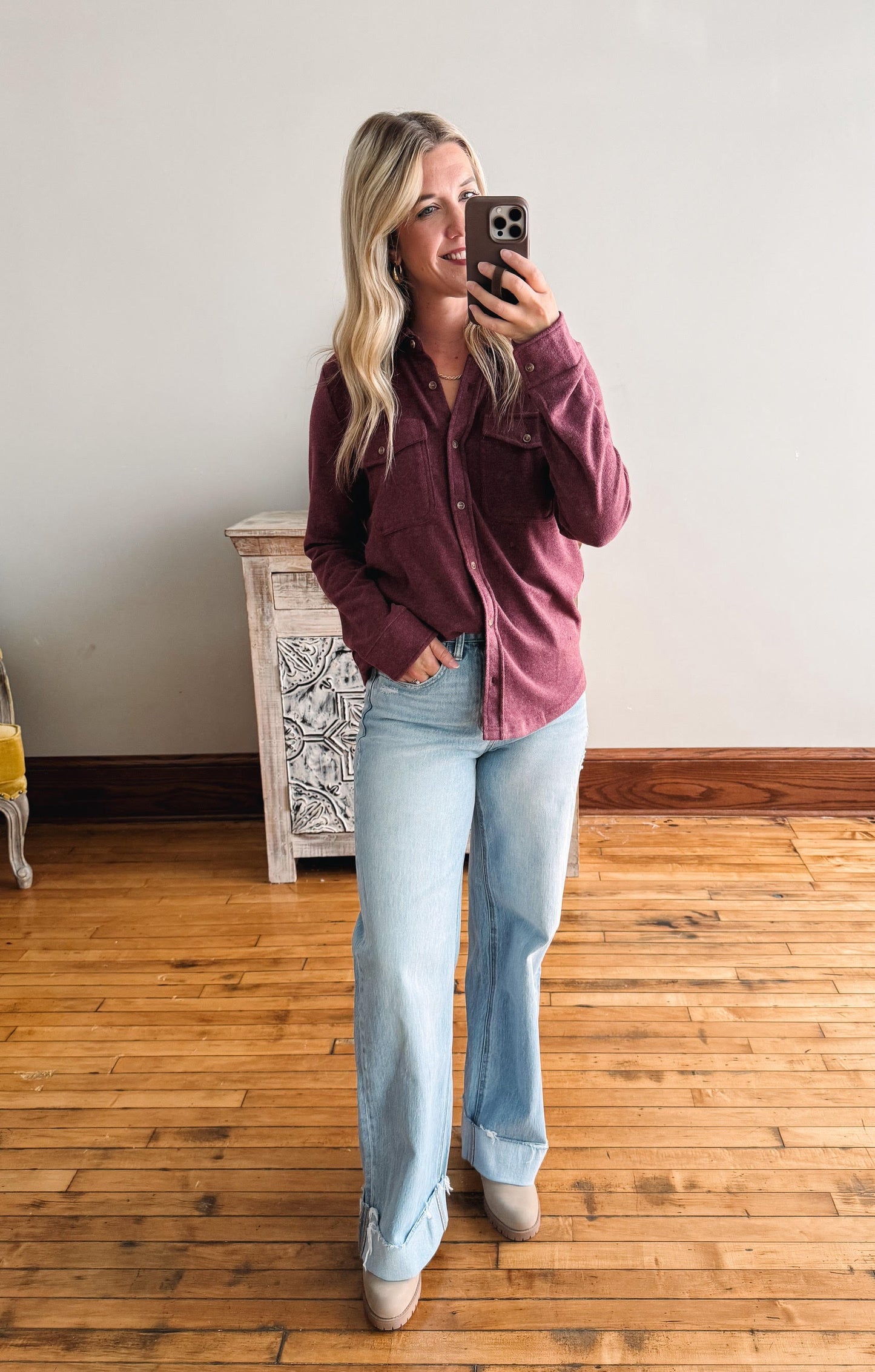 Luma Ruby Shacket