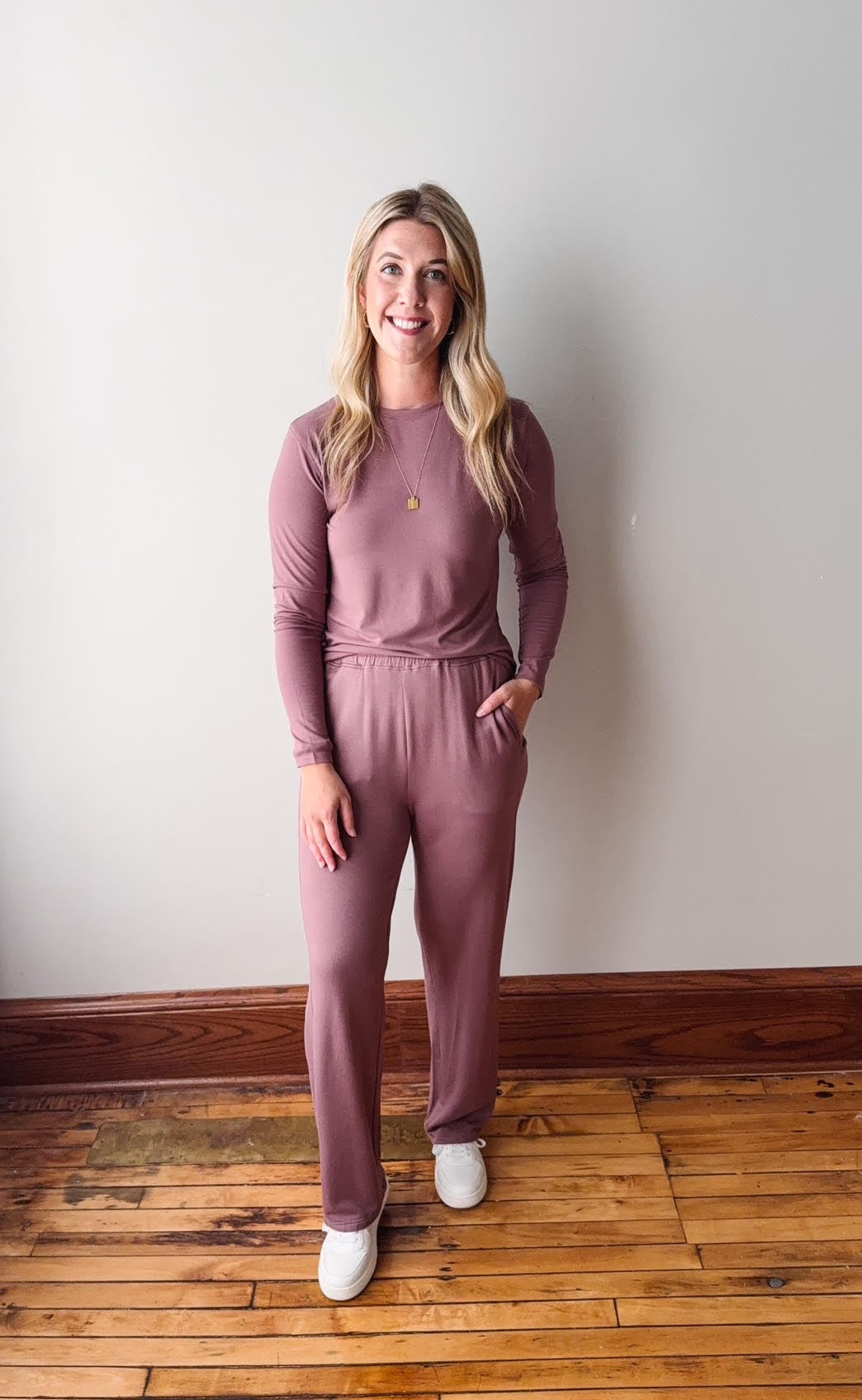 Cloudscape Wide Leg Lounge Pants