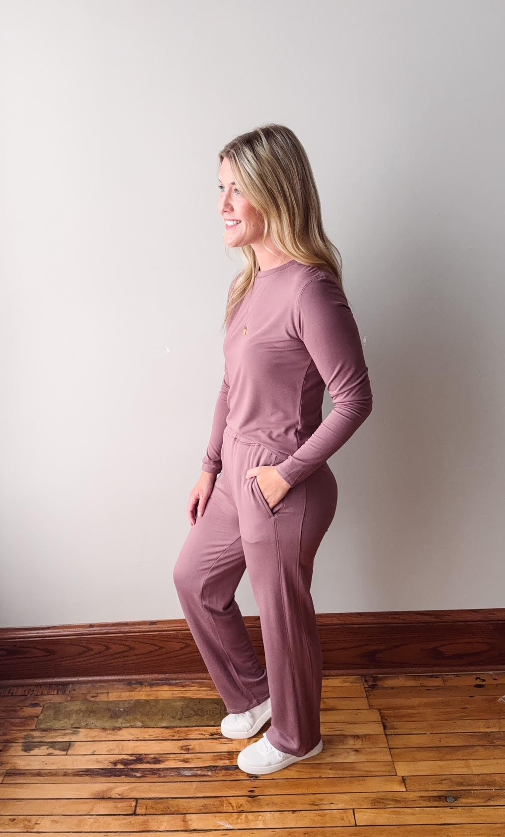 Cloudscape Wide Leg Lounge Pants