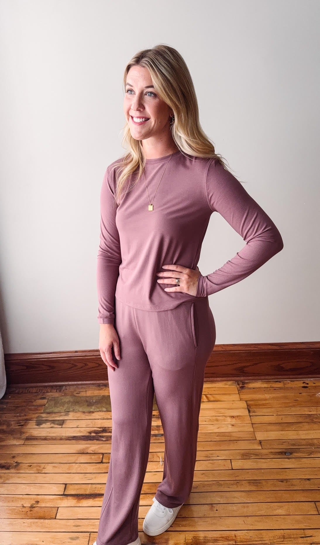 Cloudscape Wide Leg Lounge Pants