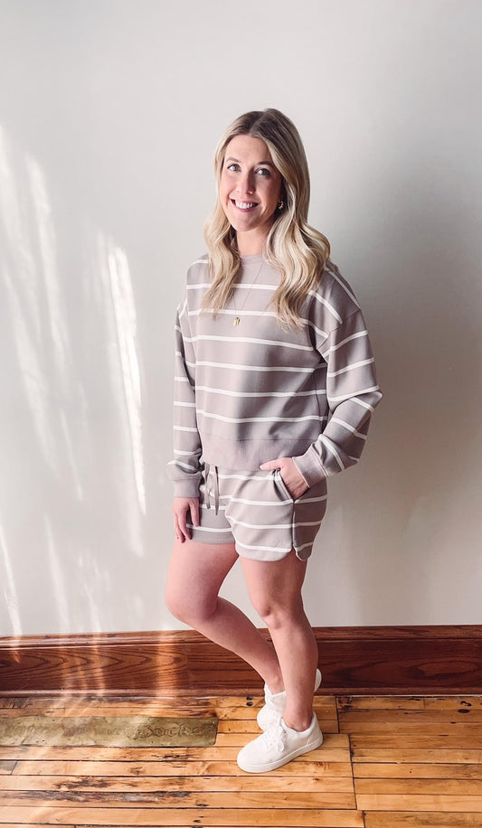 Rosie Shorts - Mushroom