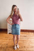 Jessica Denim Skirt