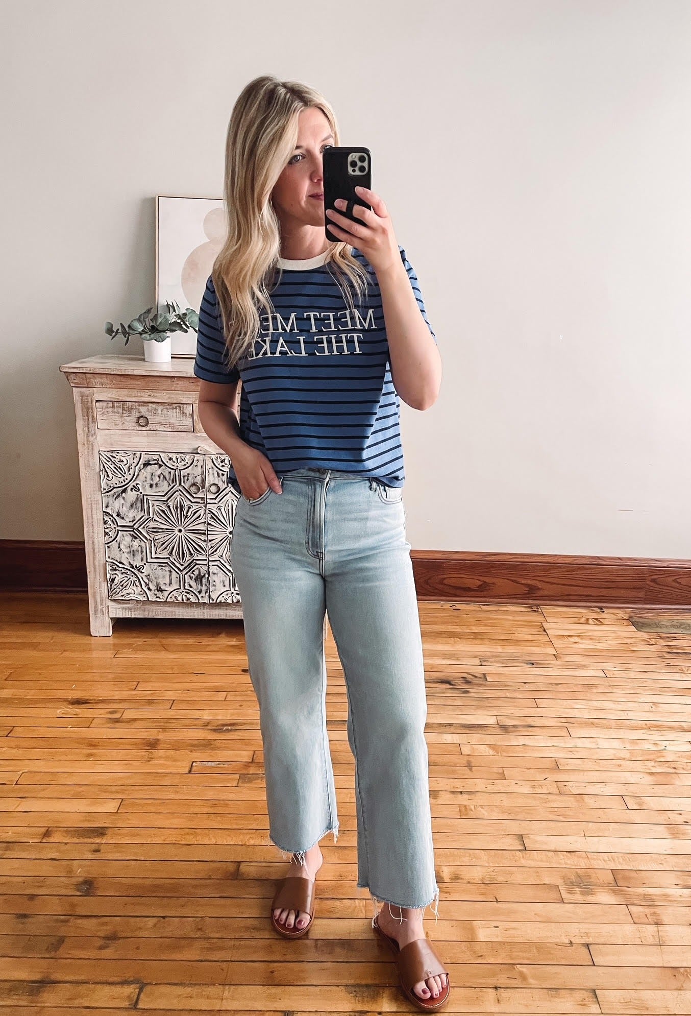 Meet Me At The Lake Striped Top