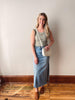 Denim Midi Skirt