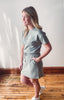 Millie Dress - Dusty Jade
