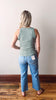 Monica High Rise Crop Slim Wide Jeans