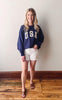 Navy USA Embroidered Sweatshirt