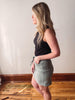 Olive Tie Skirt