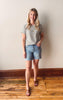High Rise Midi Shorts (4" inseam)