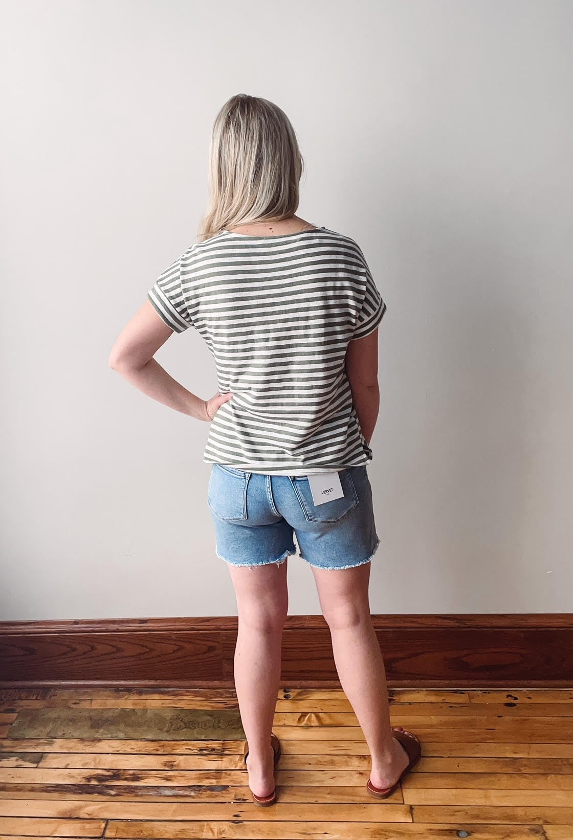 High Rise Midi Shorts (4" inseam)