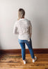 Rosanna Shirt - Ivory + Black Stripe