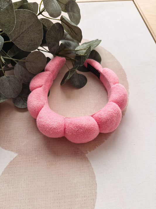 Rose Terry Cloth Spa Headband