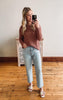 Ella High Rise Wide Straight Jeans