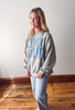 SDSU Heather Gray Fleece Crew
