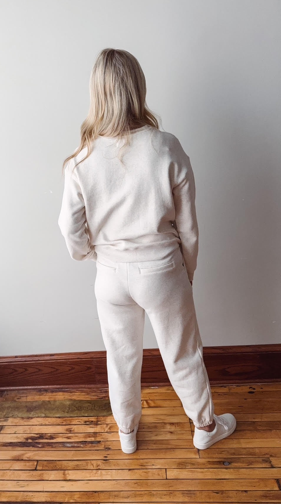 Serenity Fleece Joggers - Heather Oatmeal