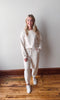 Serenity Fleece Joggers - Heather Oatmeal