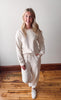 Serenity Fleece Joggers - Heather Oatmeal