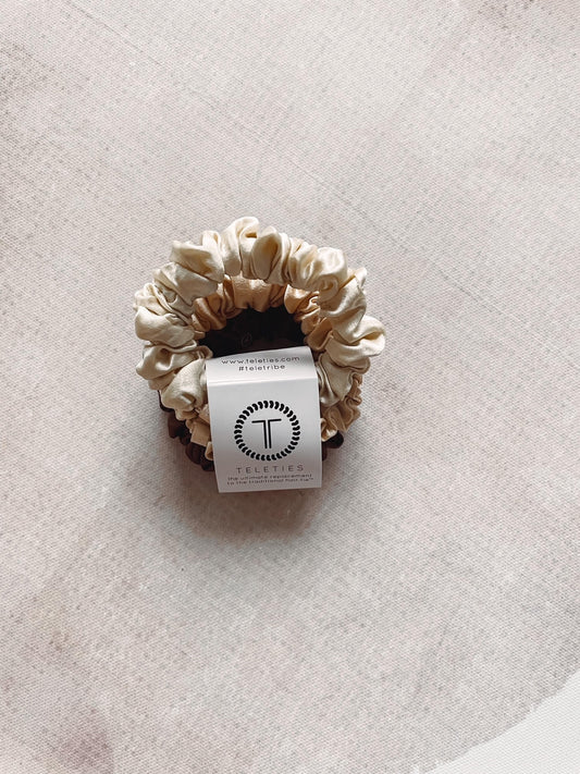 Silk Hair Scrunchie (For The Love Of Nude)