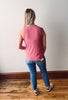 Sinclair Tank - Slate Rose