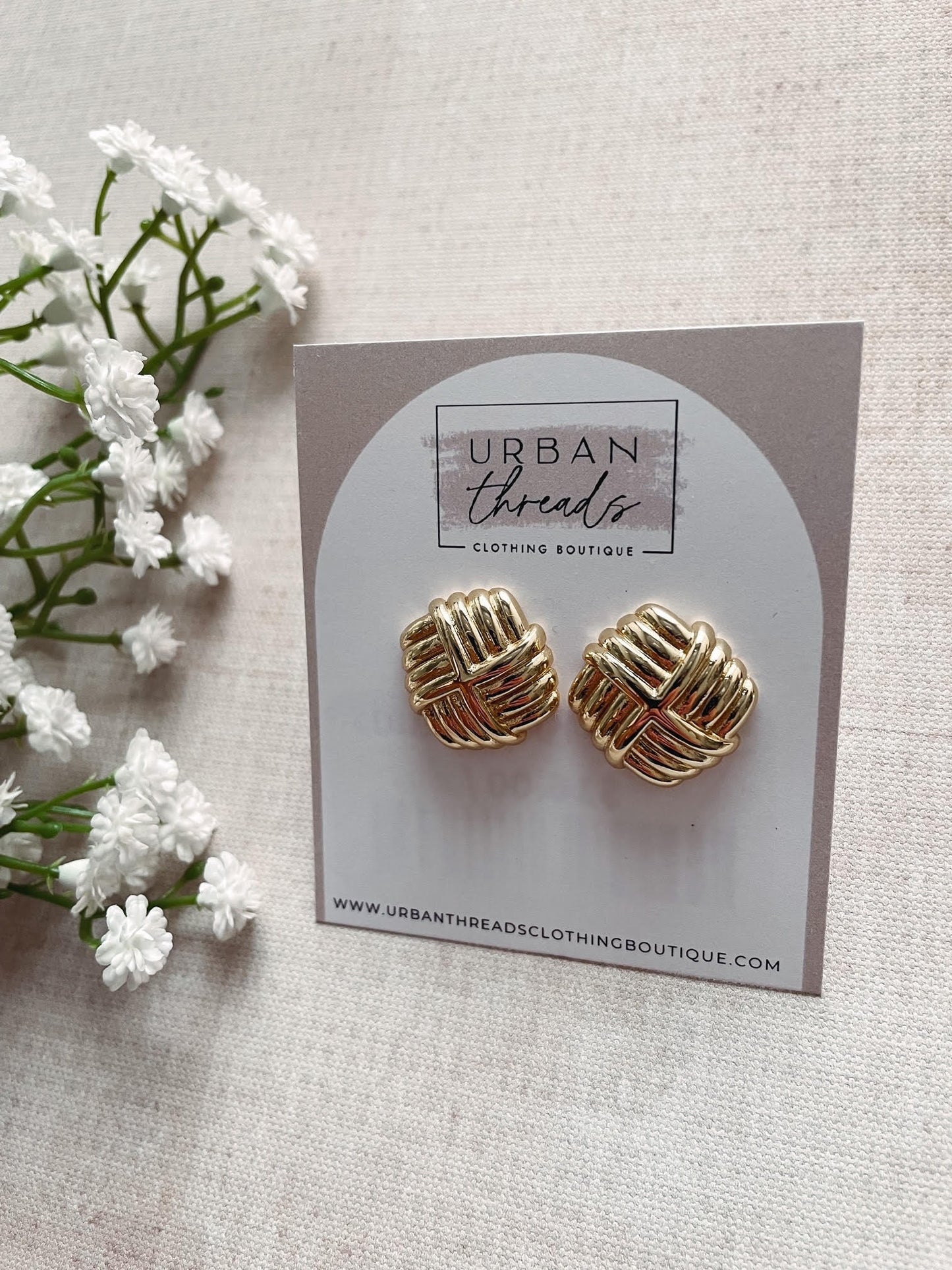 Square Knot Studs
