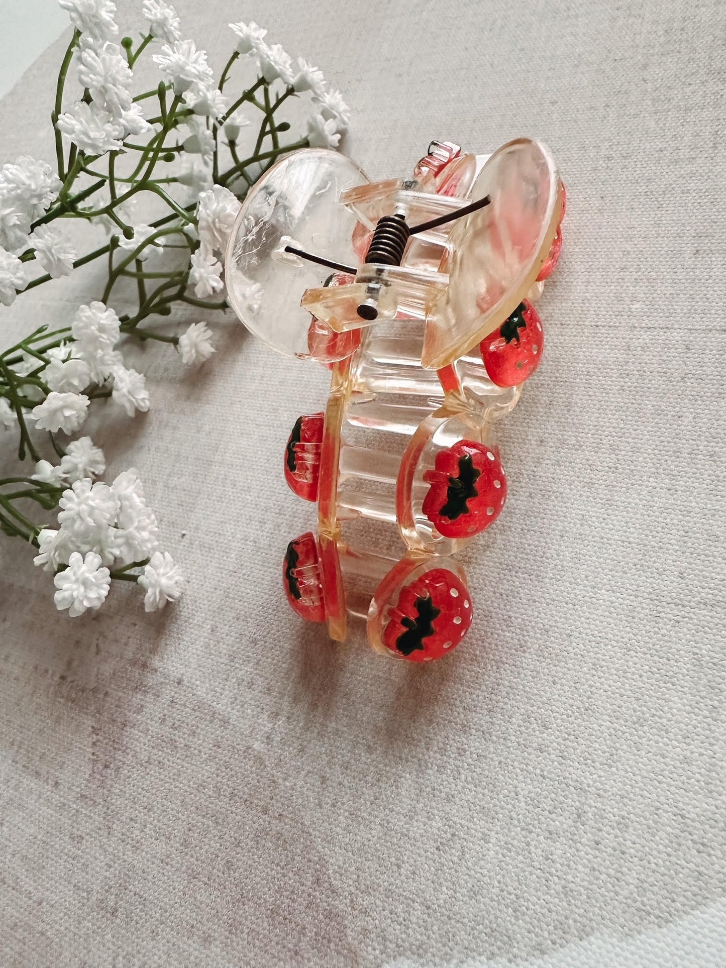 Strawberry Claw Clip