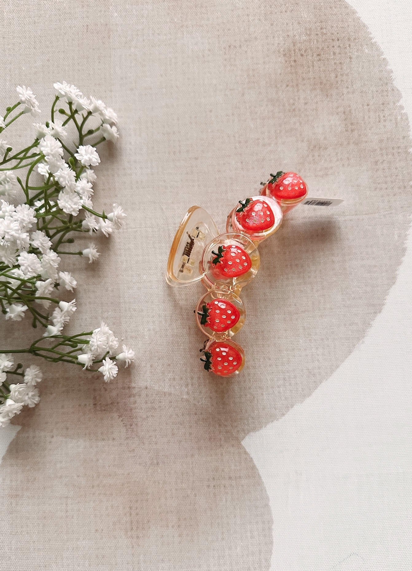 Strawberry Claw Clip
