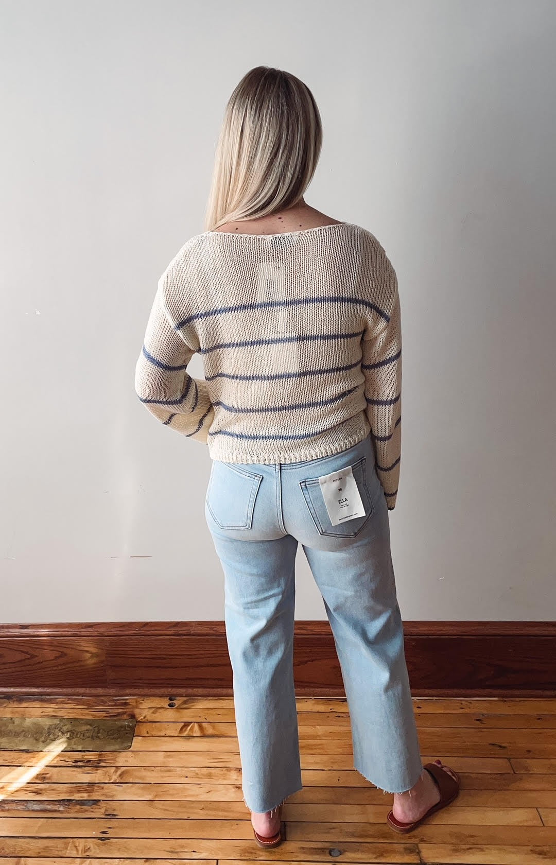 Taylor Striped Knit Sweater