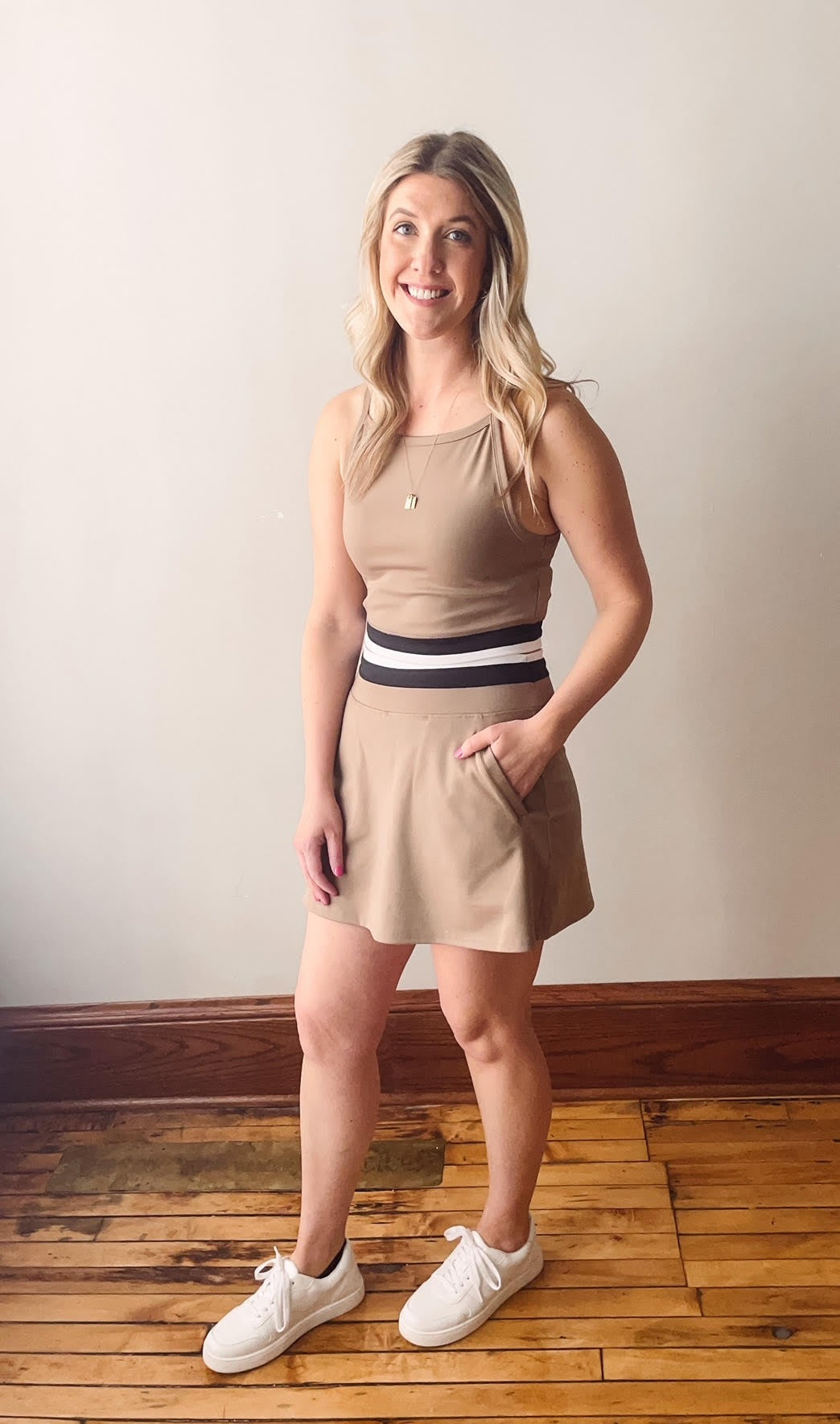 Wendy Desert Taupe Skort