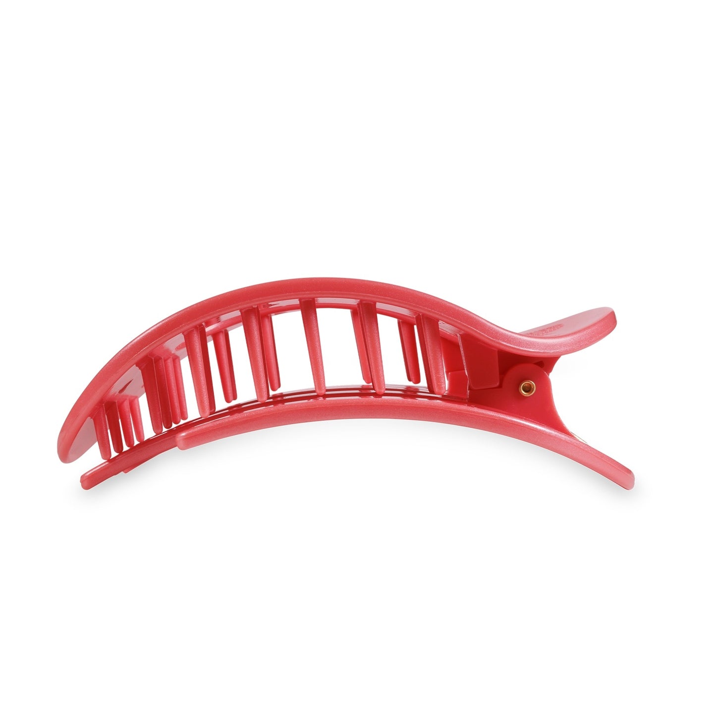 Coral Flat Hair Clip (Large)
