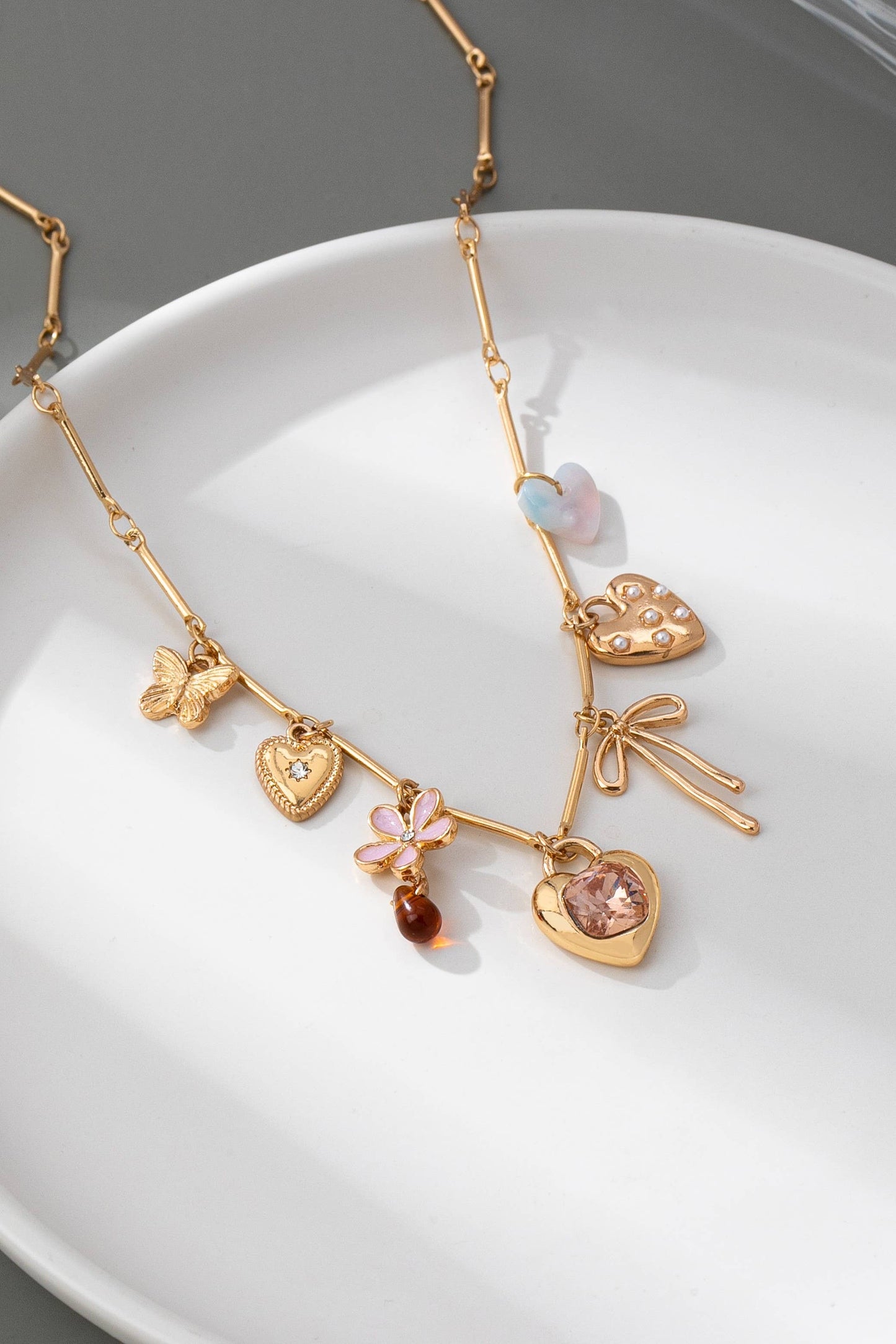 Ainsley Butterly Charm Necklace