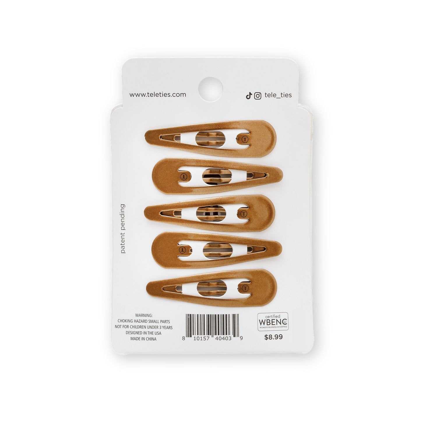 Bronze Snap Clip