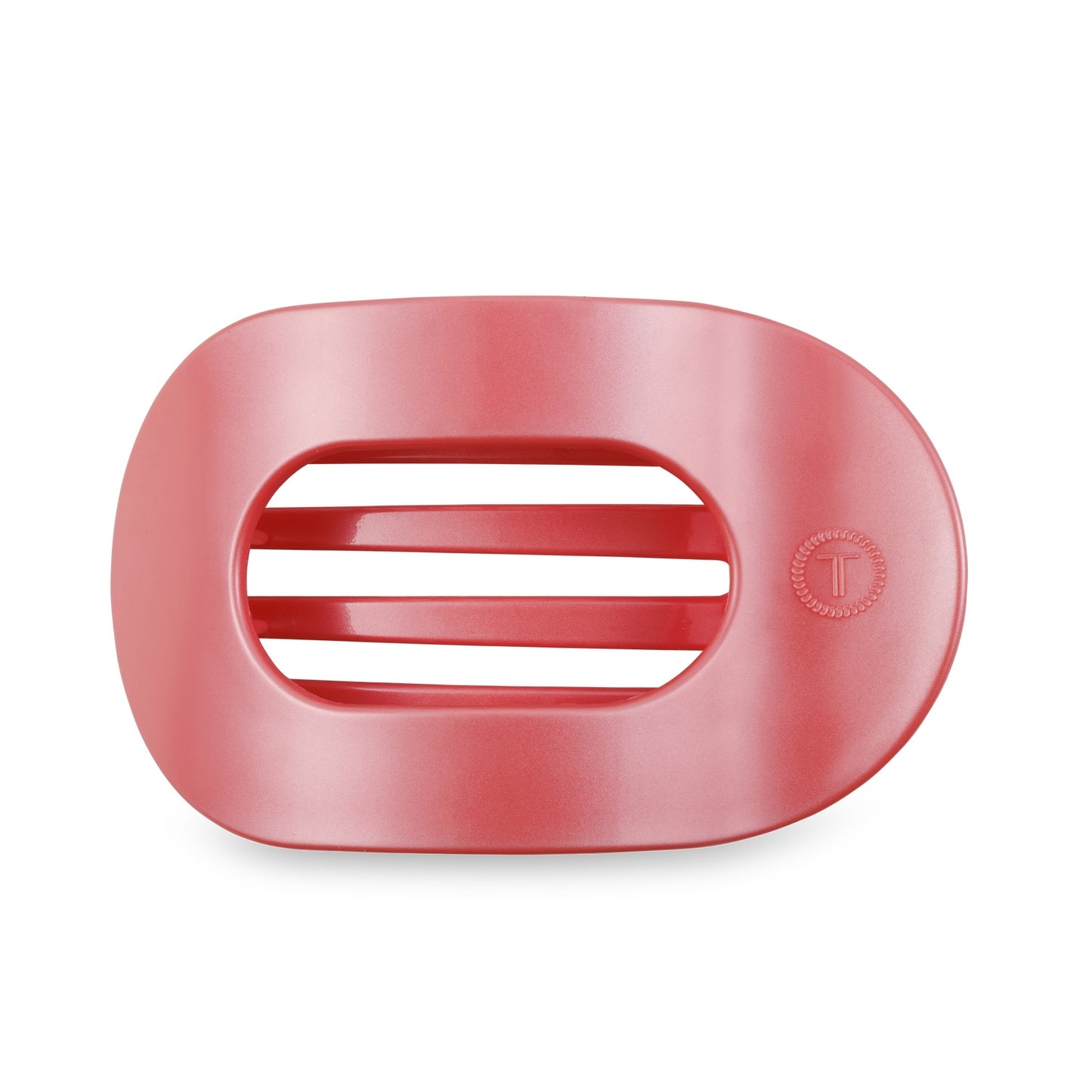Coral Flat Hair Clip (Large)