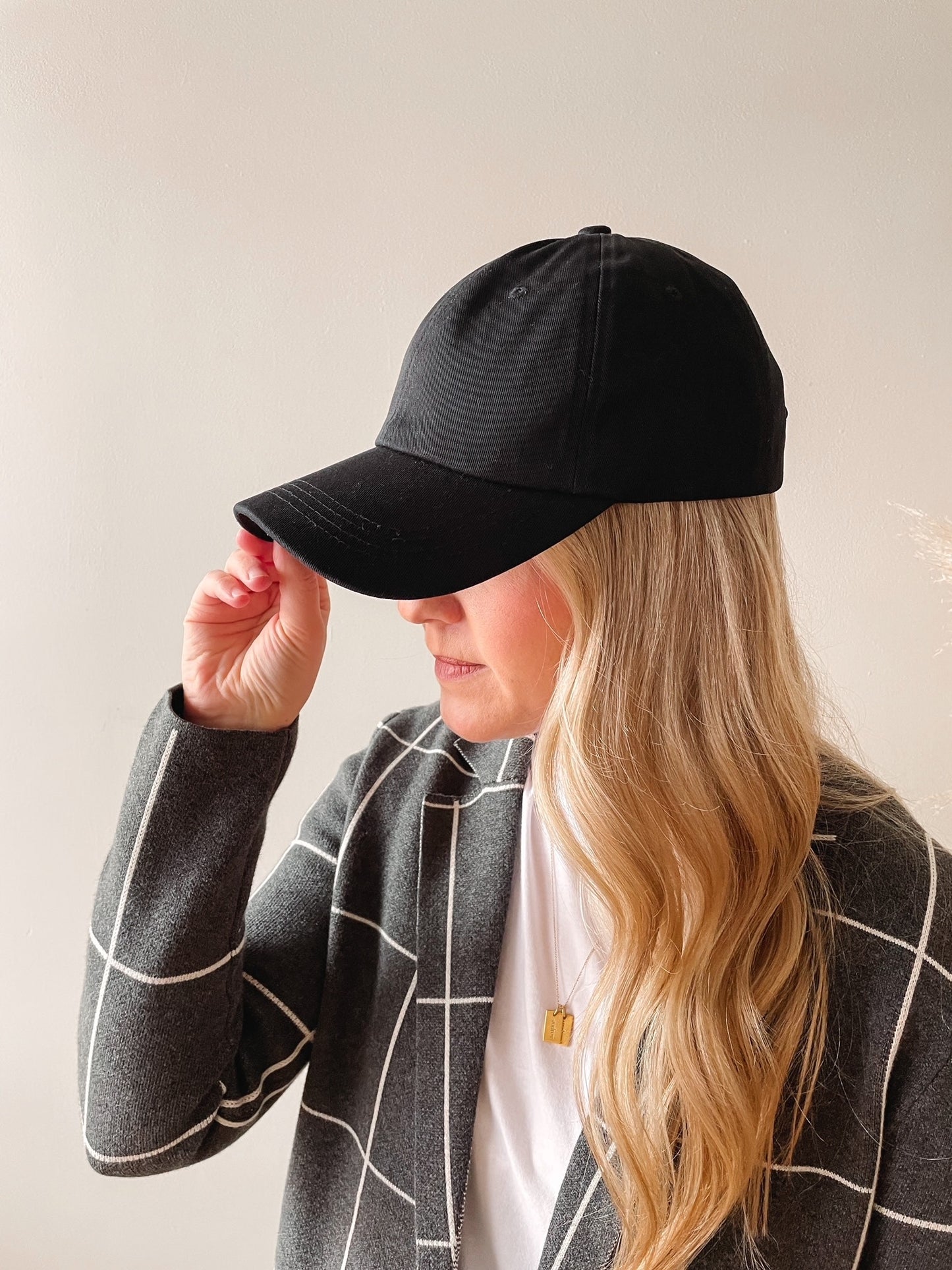 Black Baseball Cap