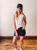 Katie Black Athletic Shorts