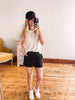 Katie Black Athletic Shorts